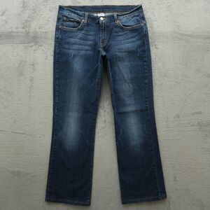 Lucky Brand Jeans Women's Size 10 Mid-Rise Flare Denim 30.5" Inseam Distressed